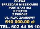 Sprzedam 2 pokojowe mieszkanie w Oławie - 1