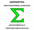 MATEMATYKA - PRACA MAGISTERSKA, LICENCJACKA - PISANIE PRAC