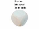 Drewniane skrzynki pudełka kostki do gry - 5