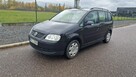 Volkswagen Touran 1.9 TDi 105KM 2004r Klima 1wł od 12 lat Relingi Długie Opłaty - 1