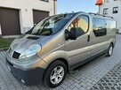 Renault Trafic 2.0DCI Dubel Long Długi 5os Klima Tempomat Alu Navi Kamera Hak - 1