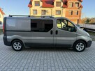 Renault Trafic 2.0DCI Dubel Long Długi 5os Klima Tempomat Alu Navi Kamera Hak - 8