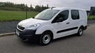 Peugeot Partner Long Tempomat 1.6HDi 2017r Klima Hak Czujniki Ekran - 1