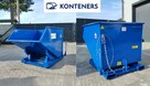 Kontener samowyładowczy KOLEBA/ KOLIBA na złom 1m3 - 3