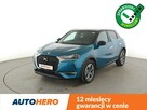 DS Automobiles DS 3 Crossback 1.2 Be Chic Nawigacja Tempomat Grzane Fotele Półskóra HUD Kamera LED