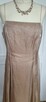 Sprzedam śłiczną złotą sukienkę rozmiar 42-44 - 7