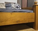 Łóżko z litego drewna jesionowego - 2
