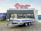 Przyczepa ciężarowa 2 osie burty towarowa platforma OKAZJA - 4