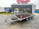 Przyczepa ciężarowa 2 osie burty towarowa platforma OKAZJA - 8
