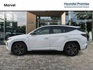 Hyundai Tucson 1.6 T-GDI 150 KM 2WD DCT N-Line, Elektryczna klapa, biała perła - 2