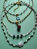 Naszyjnik ze szklanych koralików - 3