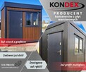 Kontener z płyt warstwowych 3x2 pawilon ocieplony biuro