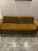 Kanapa sofa musztardowa welurowa puszman tivoli - 9