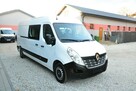 Renault Master 7 osobowy brygadówka doka max pełna opcja servis 100tys.km!! - 2