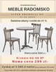 Krzesła gięte promocja - 4
