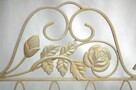 Miljögården Design Szwecja półka ogrodowa metal kremowobiała - 4