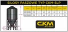 Silos lejowy paszowy CKM 18,8 m3, polski producent, złożony - 4