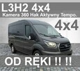 Ford Transit 4X4  L3H2 165KM 3-osob.Hak Kamera 360 Martwe Pole Od ręki !!!