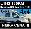 Ford Transit 4X4  L4H3 130KM Brygadowy 6-osob. Kamera 360 Martwe Pole Od ręki !!!