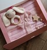 Wyprawka dla niemowlaka, baby shower, prezent, Zestaw 3 szt.