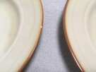 Stare talerz głęboki deserowe Tułowice porcelit PRL - 4