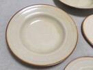 Stare talerz głęboki deserowe Tułowice porcelit PRL - 7