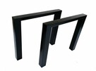 Noga stalowa prosta profil 80x80 1kpl(2szt)