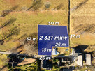 WIDOKOWA DZIAŁKA W RZEPISKACH – 2331 m² - 2