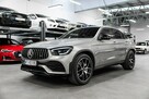 Mercedes GLC 43 AMG Coupe 4Matic 390KM. Aktywny wydech. Burmester. Mojave Silver. Salon PL - 2