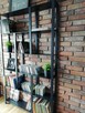 Regał stalowy loft z pólkami z blachy 200x100x20 - 4