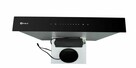 BLACK Automatyczny okap kuchenny downdraft wysuwany blatowy - 12