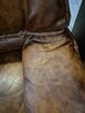 Skórzany zestaw wypoczynkowy sofa i dwa fotele - 4