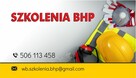 BHP szkolenie (stacjionarne, on-line) - 2