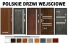 Polskie drzwi zewnętrzne wejściowe z MONTAŻEM akustyczne - 10