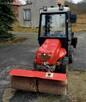 Traktorek komunalny zamiatarka pług przyczepa - 8