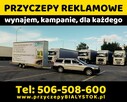 Reklama mobilna wynajem przyczep reklamowych Białystok - 4
