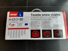 Nowe łańcuchy śniegowe tekstylne R14 - R19. Szybka wysyłka - 2