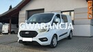 Ford Transit Custom doka * 5-osobowa * long*brygadówka* bogate wyposazenie*