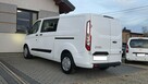Ford Transit Custom doka * 5-osobowa * long*brygadówka* bogate wyposazenie* - 8