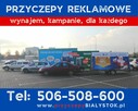 Reklama mobilna wynajem przyczep reklamowych Białystok - 12