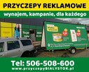 Reklama mobilna wynajem przyczep reklamowych Białystok - 16