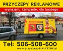 Reklama mobilna wynajem przyczep reklamowych Białystok - 6