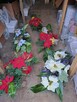 kompozycje wiązanka świąteczna na grób stroik cmentarz - 2