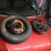 Fiat 14 cali 4x98 dojazdowka kolo zapasowe lewarek klucz zes - 2