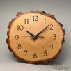 Zegar z drewna, pełna personalizacja 30 cm - 2