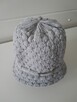 Czapka – kapelusik, wełniana, do sprzedania - 5