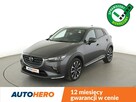 Mazda CX-3 2.0 Skyactiv-G Exceed Klimatyzacja Navi Tempomat Skóra HUD Kamera LED