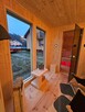 Sauna ogrodowa Premium izolowana z Przedsionkiem oraz Tarasem - 9