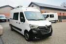 Renault Master średniak 7 osobowy brygadówka doka pełna opcja - 2