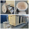 Sauna ogrodowa Premium izolowana z Przedsionkiem oraz Tarasem - 6